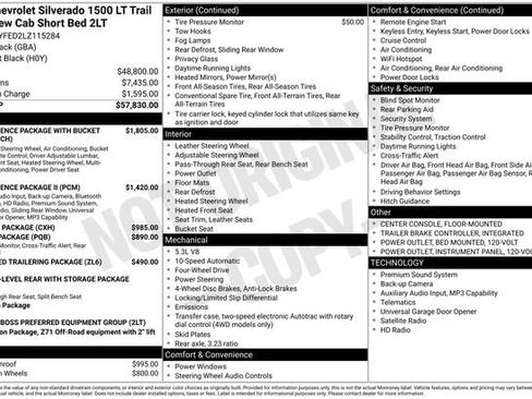 Used 2020 Chevrolet Silverado 1500 LT Trail Boss AWD/4WD image 5