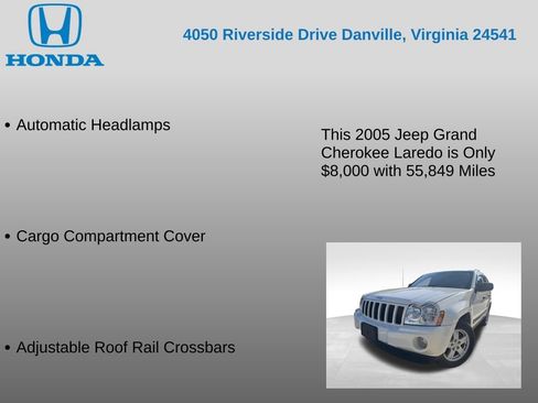 Used 2005 Jeep Grand Cherokee Laredo AWD/4WD image 12