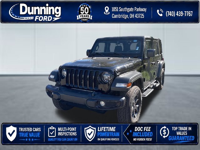 Used 2021 Jeep Wrangler Unlimited Sport AWD/4WD 360° Tour