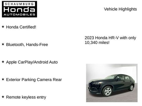 Certified 2023 Honda HR-V LX image 7