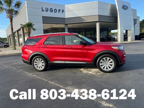 Used 2023 Ford Explorer Limited w/ Limited Technology Package RWD image 2