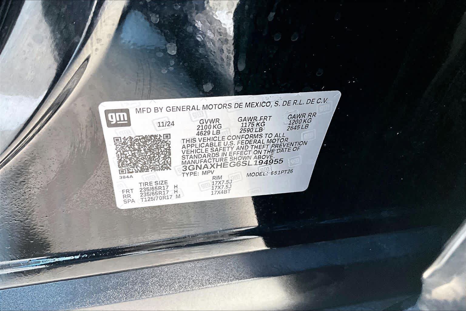 Used 2025 Chevrolet Equinox LT w/ Convenience Package II FWD image 33