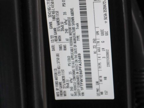 Used 2023 Ford F150 Lariat w/ Equipment Group 502A High AWD/4WD image 33
