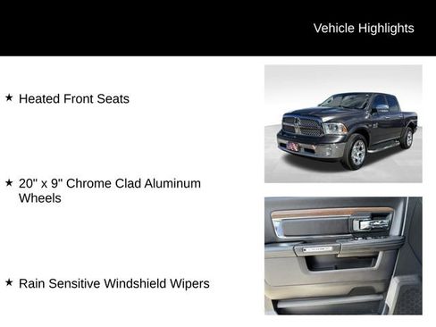 Used 2017 RAM 1500 Laramie w/ Convenience Group image 16