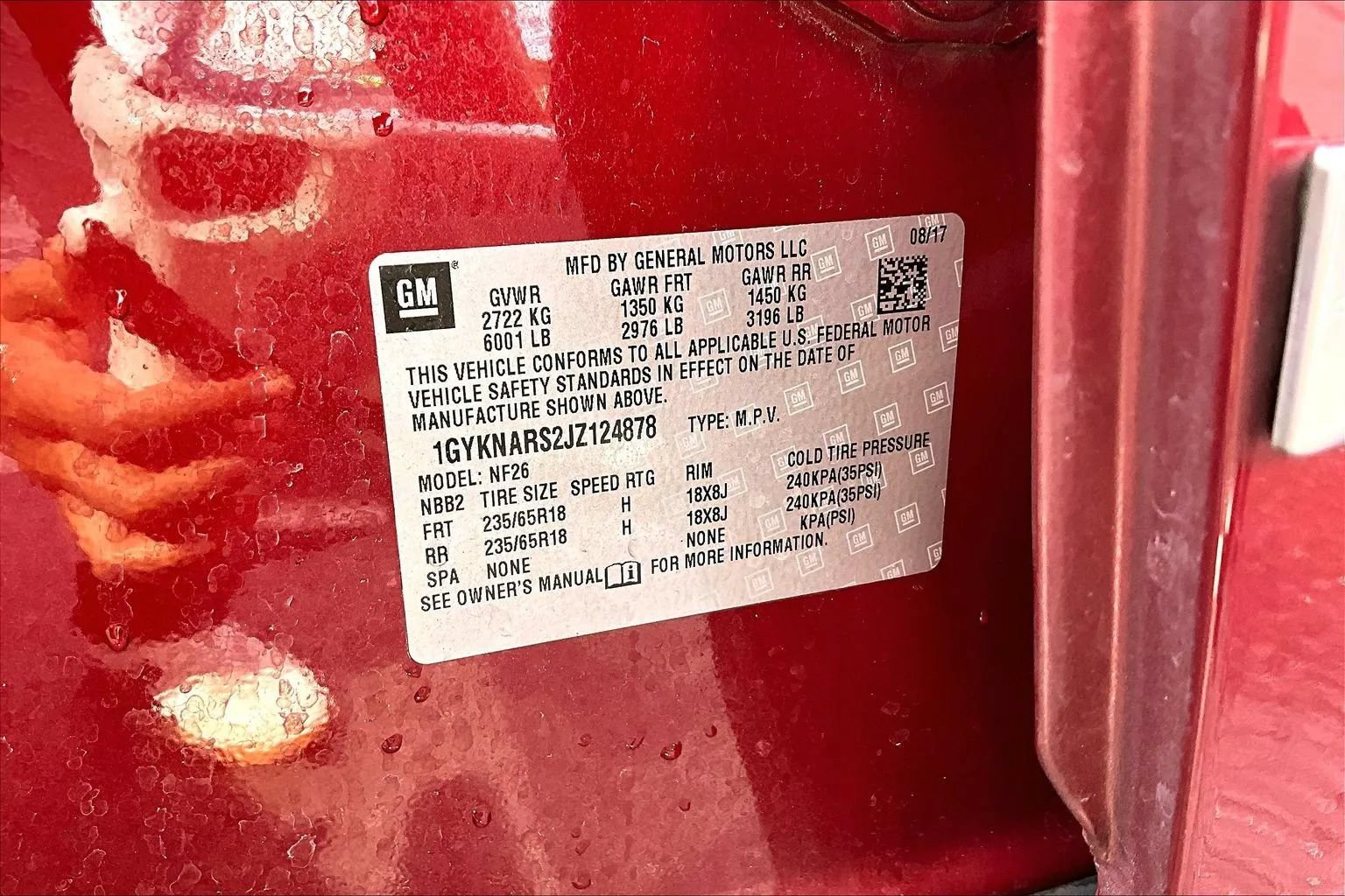 Used 2018 Cadillac XT5 FWD image 3