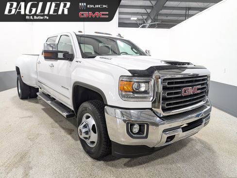 Used 2018 GMC Sierra 3500 SLT w/ Driver Alert Package AWD/4WD image 1