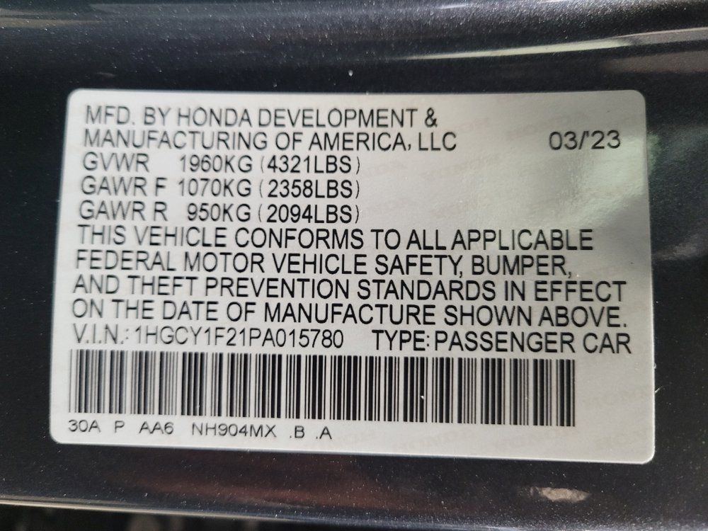 Used 2023 Honda Accord LX image 33