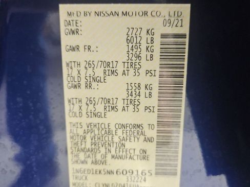 Certified 2022 Nissan Frontier PRO-4X w/ Off-Road Protection Package image 31