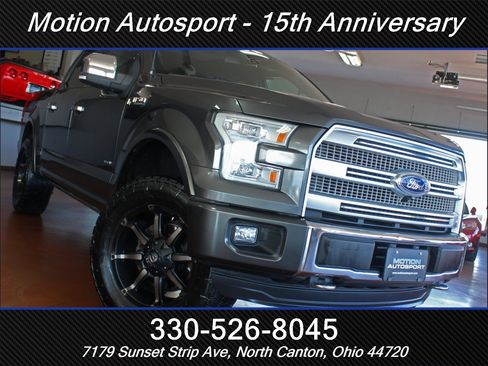 Used 2016 Ford F150 Platinum w/ Equipment Group 701A Luxury image 58