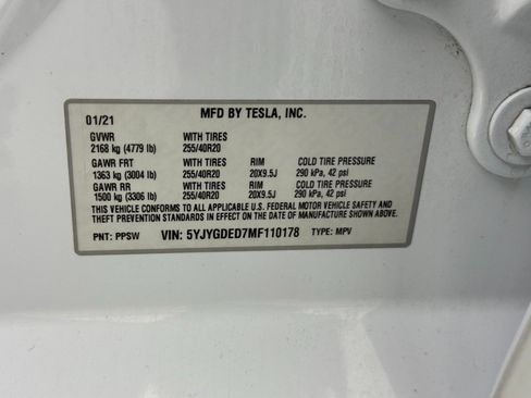 Used 2021 Tesla Model Y 2WD image 47