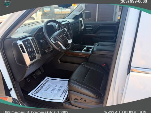 Used 2015 GMC Sierra 1500 SLT w/ SLT Crew Cab Value Package AWD/4WD image 8