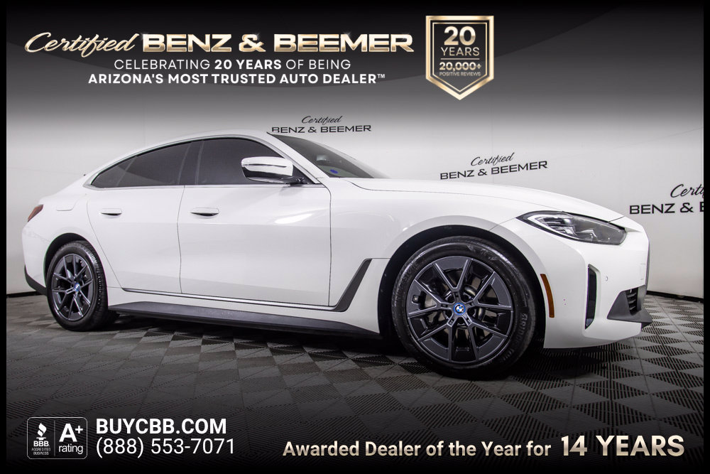 Used 2023 BMW i4 eDrive40 w/ Premium Package RWD image 1
