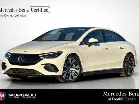 Certified 2023 Mercedes-Benz EQE 350+ 4MATIC Sedan w/ Exclusive Trim Package image 1