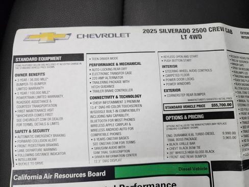 Used 2025 Chevrolet Silverado 2500 LT w/ Trail Boss Package AWD/4WD image 51