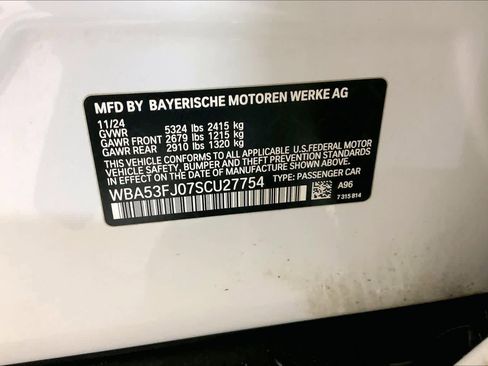 Certified 2025 BMW 530i xDrive 530i xDrive w/ M Sport Package image 36