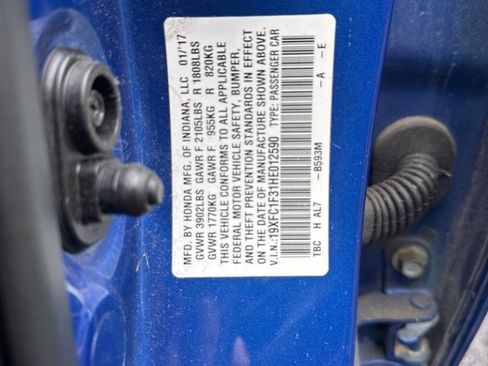Certified 2017 Honda Civic EX-T image 18