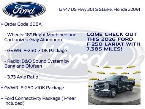 Certified 2026 Ford F250 Lariat AWD/4WD image 22