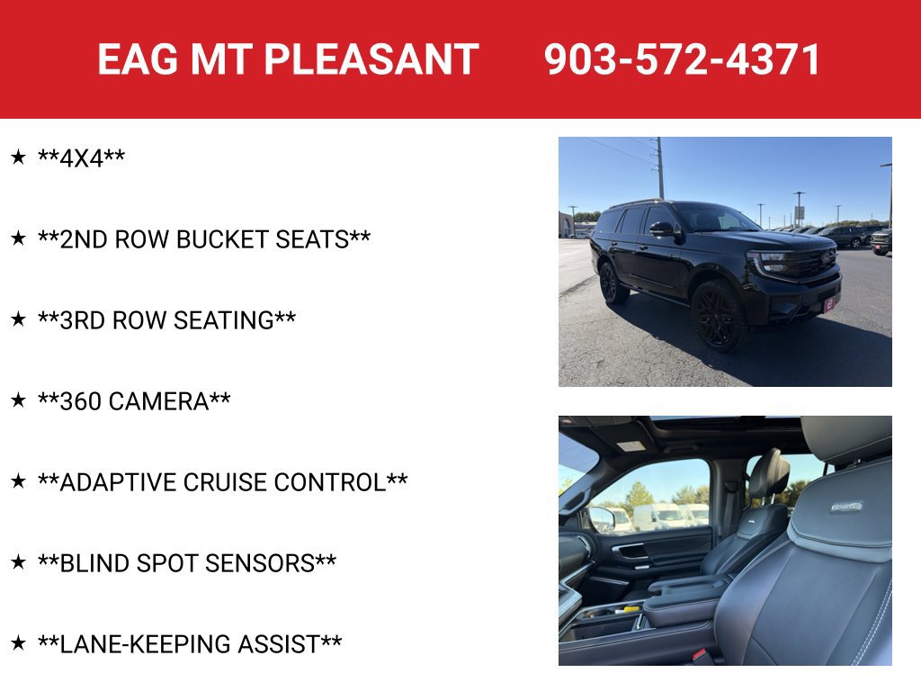 Used 2026 Ford Expedition Platinum w/ Stealth Performance Package AWD/4WD image 8