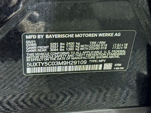 Used 2021 BMW X3 xDrive30i w/ Convenience Package AWD/4WD image 39