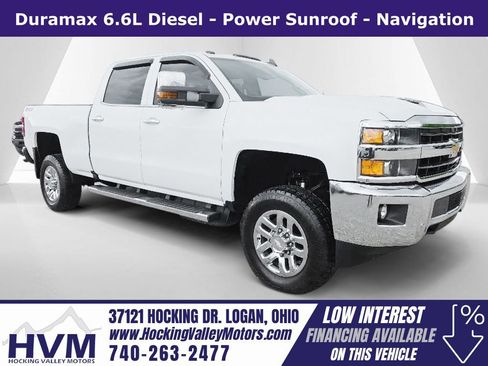 Used 2019 Chevrolet Silverado 3500 LTZ w/ Duramax Plus Package AWD/4WD image 1