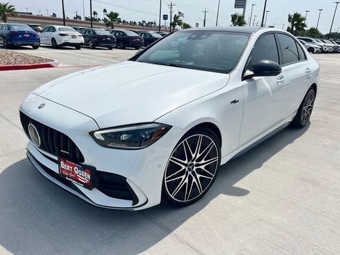 Used 2025 Mercedes-Benz C 43 AMG 4MATIC Sedan image 3