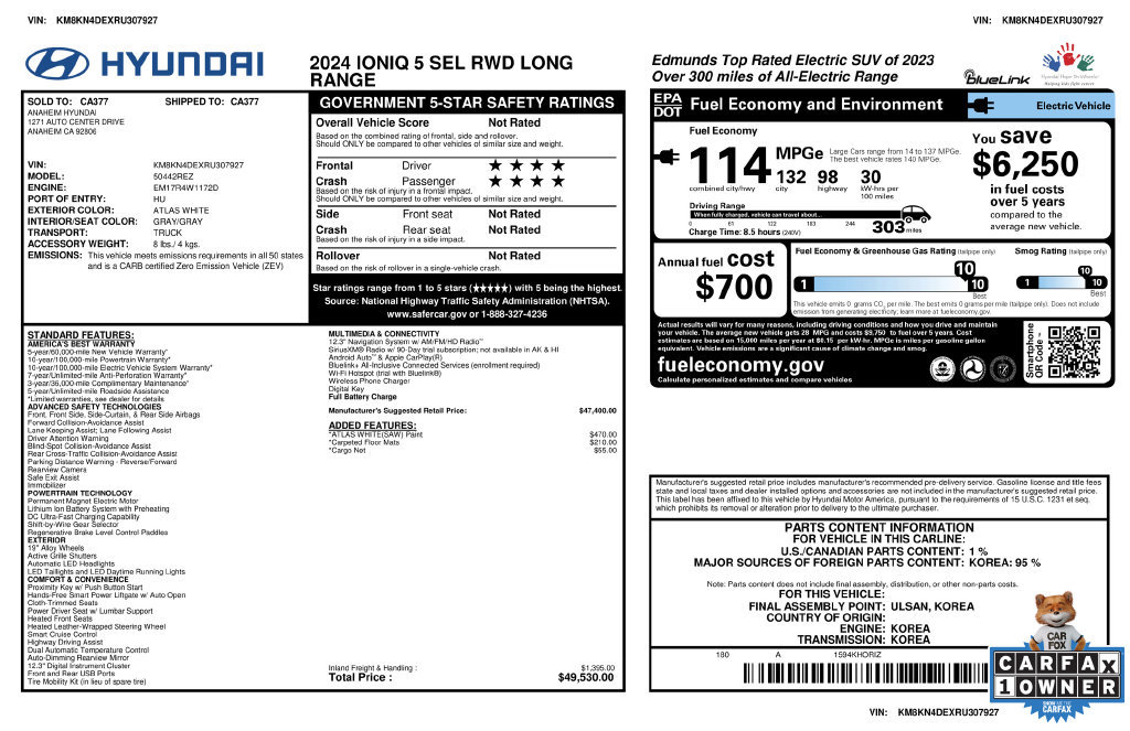 Used 2024 Hyundai Ioniq 5 SEL RWD image 4