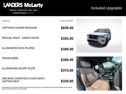 Used 2021 Nissan Armada Platinum w/ Captain's Chairs Package RWD image 15