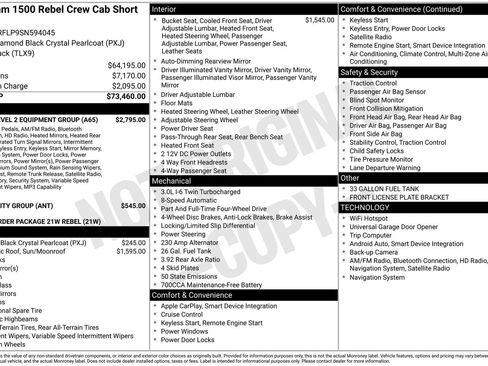 Used 2025 RAM 1500 Rebel w/ Rebel Level 2 Equipment Group AWD/4WD image 12
