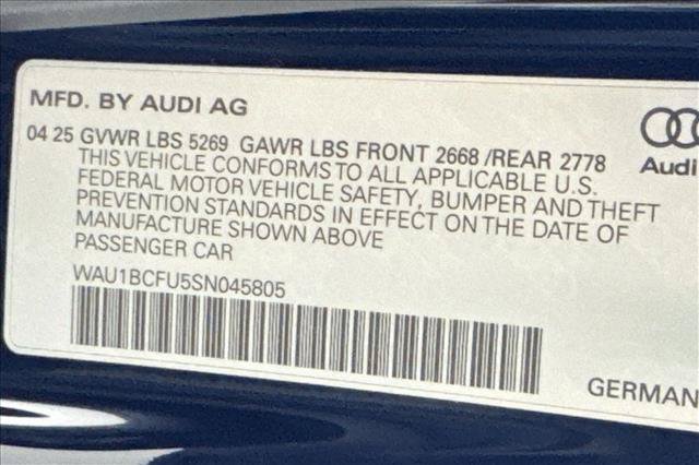 Used 2025 Audi A5 Premium AWD/4WD image 28