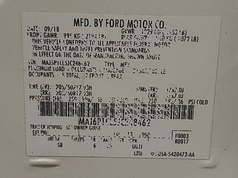 Used 2018 Ford EcoSport SES w/ SES Cold Weather Package image 33