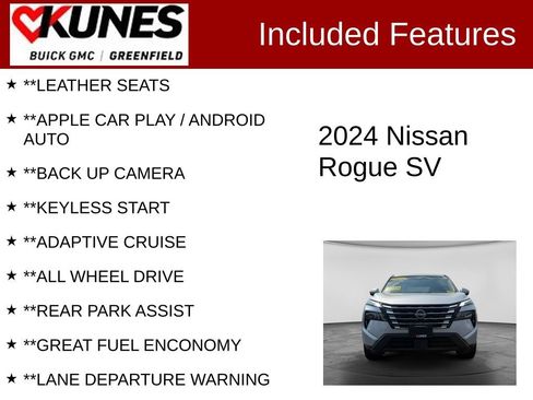 Used 2024 Nissan Rogue SV AWD/4WD image 2