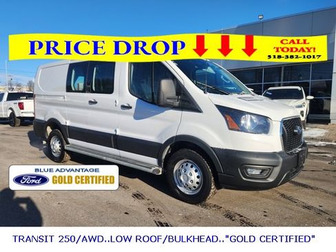 Used 2023 Ford Transit 250 Low Roof AWD w/ Exterior Upgrade Package image 1