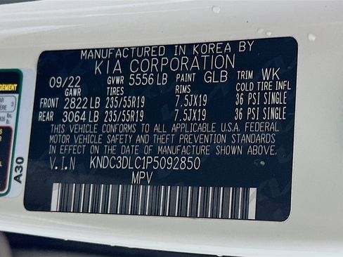 Used 2023 Kia EV6 Wind image 12