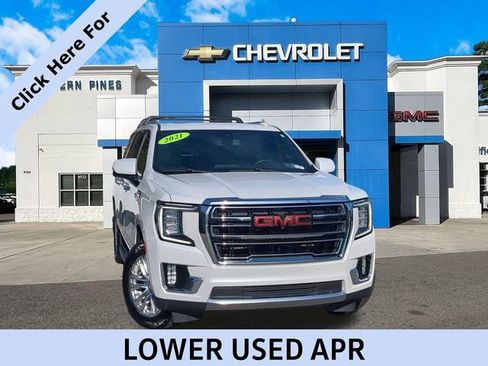 Used 2021 GMC Yukon XL SLT w/ SLT Premium Package image 1