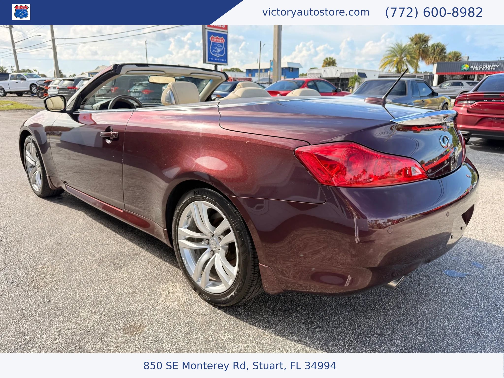 Used 2010 INFINITI G37 Convertible w/ Premium Pkg RWD image 13