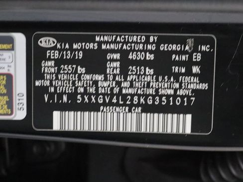 Used 2019 Kia Optima SX w/ SX Limited (Bronze) Package FWD image 37