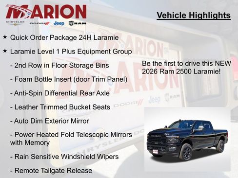 New 2026 RAM 2500 Laramie w/ Night Edition image 5