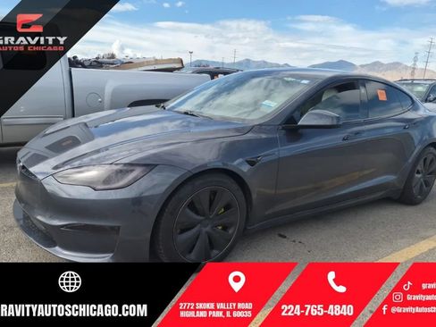 Used 2023 Tesla Model S Plaid AWD/4WD image 1