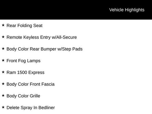 Used 2019 RAM 1500 Express w/ Express Value Package image 7