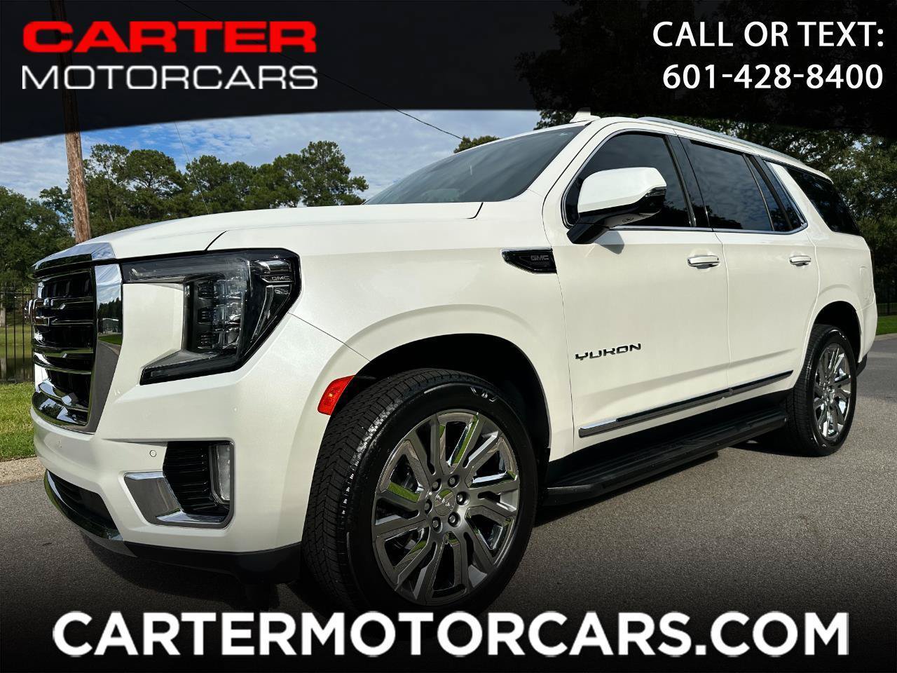 Used 2022 GMC Yukon SLT w/ SLT Premium Package RWD image 1