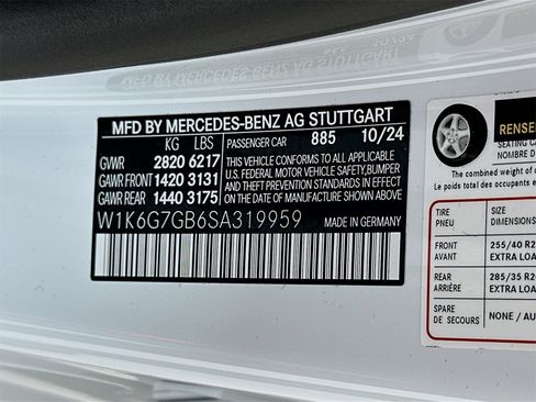 New 2025 Mercedes-Benz S 580 4MATIC Sedan image 35