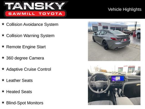 New 2026 Toyota Camry XSE image 9