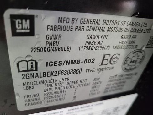 Used 2015 Chevrolet Equinox LT image 42