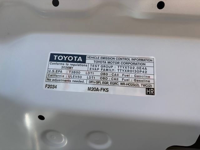 New 2026 Toyota Corolla Cross LE w/ Moonroof Package FWD image 10