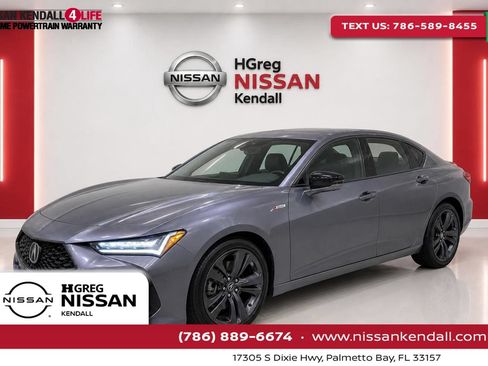 Used 2023 Acura TLX w/ A-SPEC Package FWD image 1