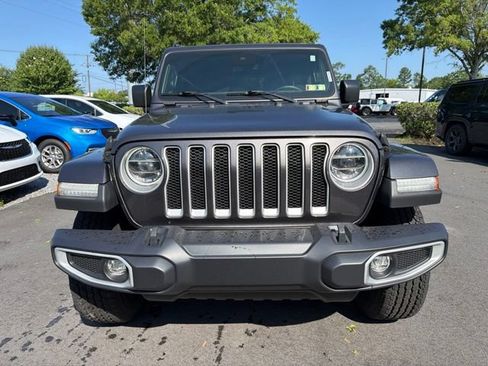 Used 2022 Jeep Wrangler Unlimited Sahara w/ LED Lighting Group AWD/4WD image 2
