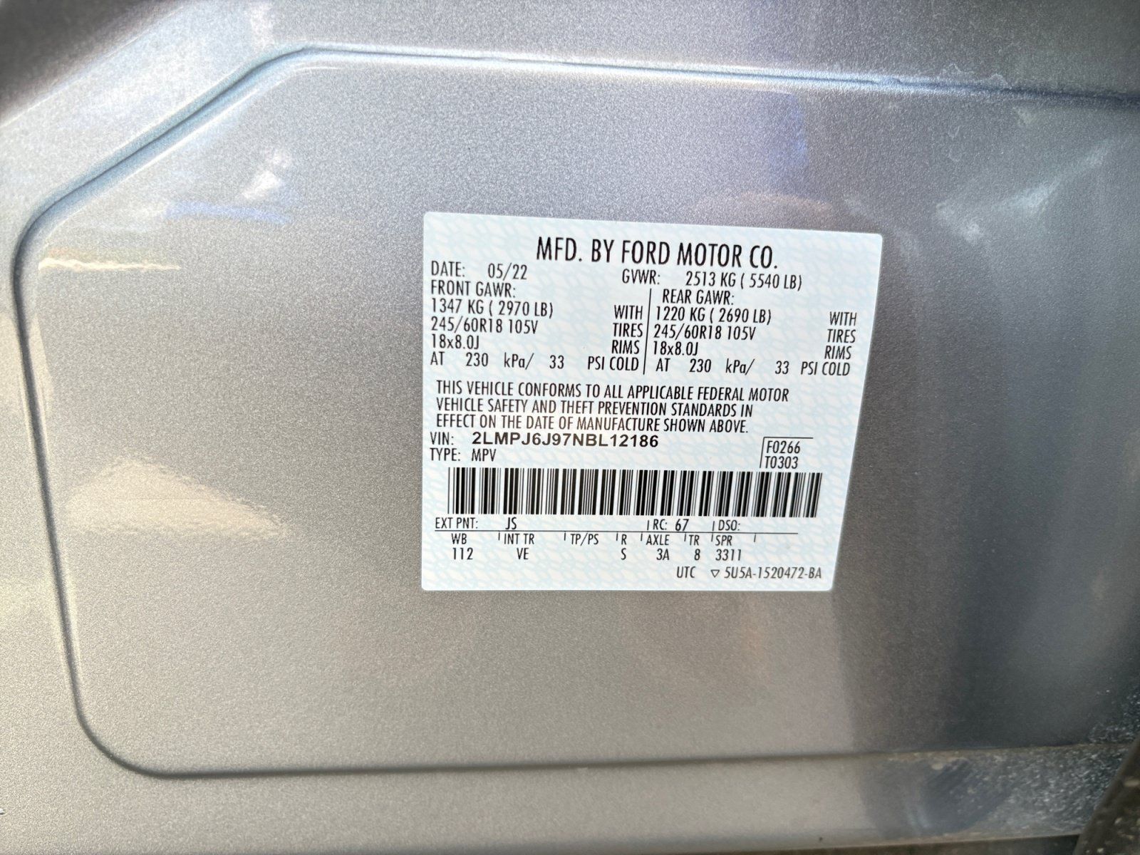 Used 2022 Lincoln Nautilus FWD image 25