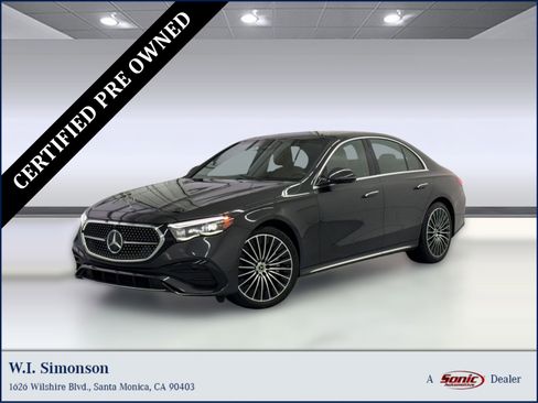 Certified 2024 Mercedes-Benz E 450 4MATIC Sedan image 1