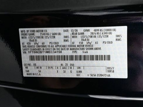 Used 2021 Ford F250 Lariat w/ Lariat Ultimate Package image 54