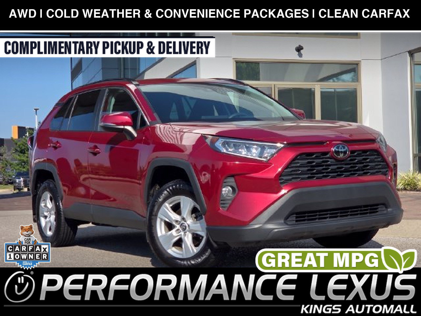 Used 2020 Toyota RAV4 XLE w/ Convenience Package AWD/4WD image 1